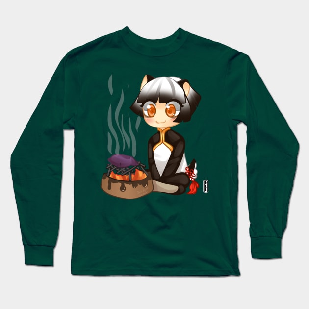 Sweet Potato Long Sleeve T-Shirt by darklightlantern@gmail.com